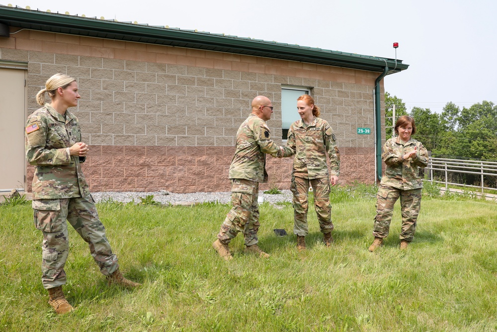 Ft. Indiantown Gap Ammo Supply Point Soldiers recognized by DAG Army