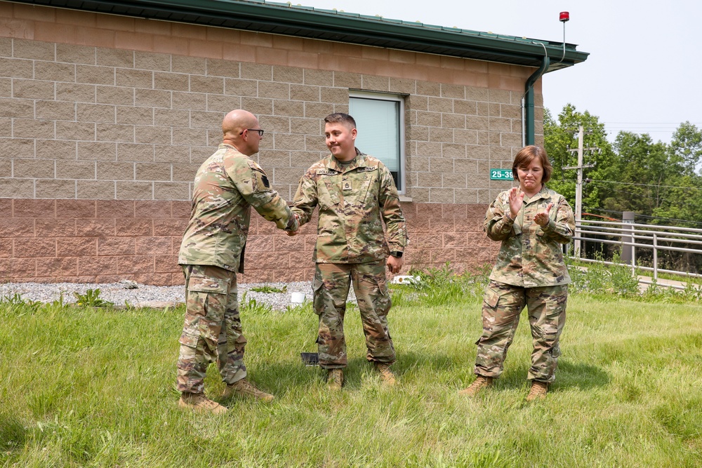 Ft. Indiantown Gap Ammo Supply Point Soldiers recognized by DAG Army