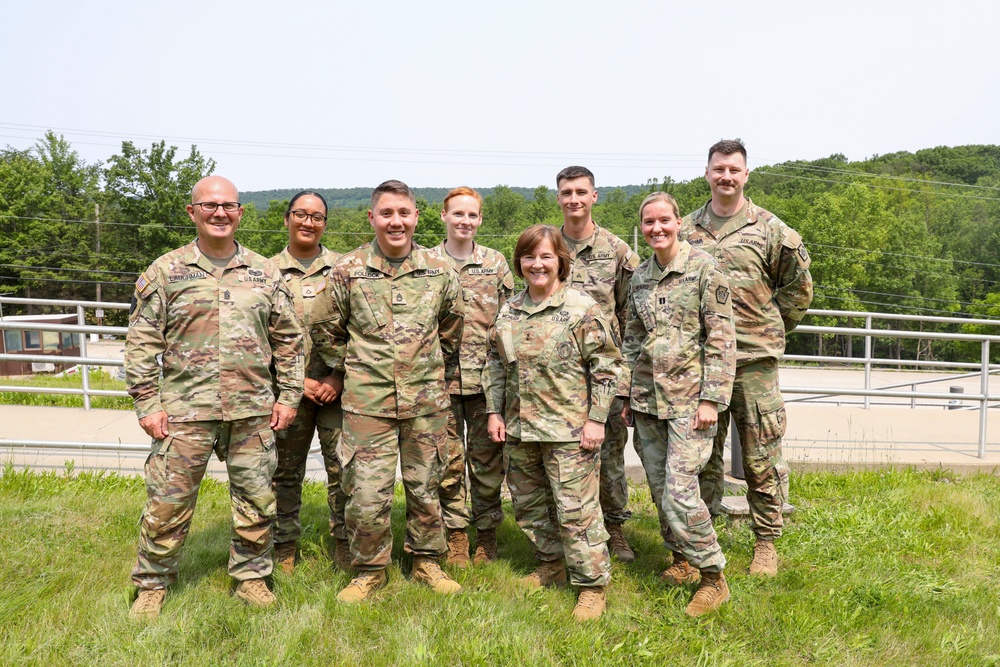 Ft. Indiantown Gap Ammo Supply Point Soldiers recognized by DAG Army