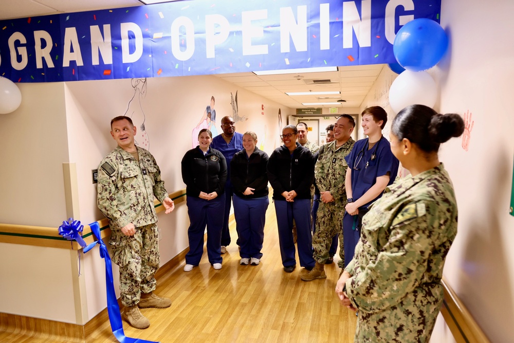 Naval Hospital Twentynine Palms betters maternal-infant care with revitalized Multi-Service Ward