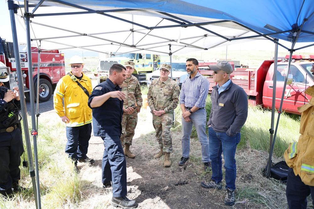 Firefighting Training at Parks Reserve Forces Training Area Strengthens Partnerships with Tri-Valley Community