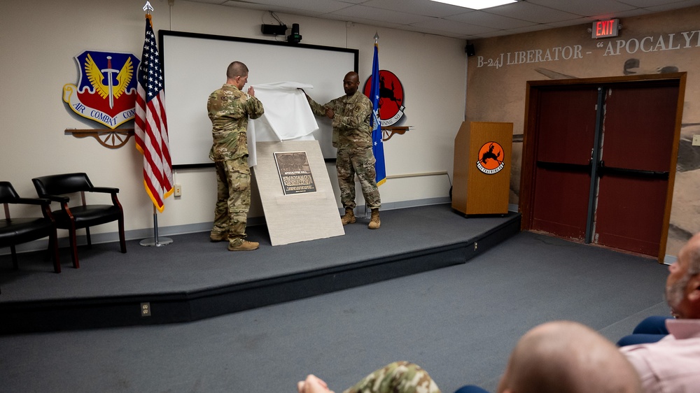 436th TRS auditorium named ‘Apocalypse Hall’ after fallen WWII veterans