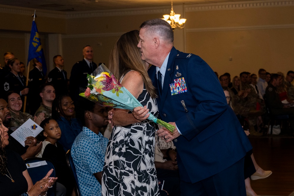 4 MDG conducts change of command ceremony