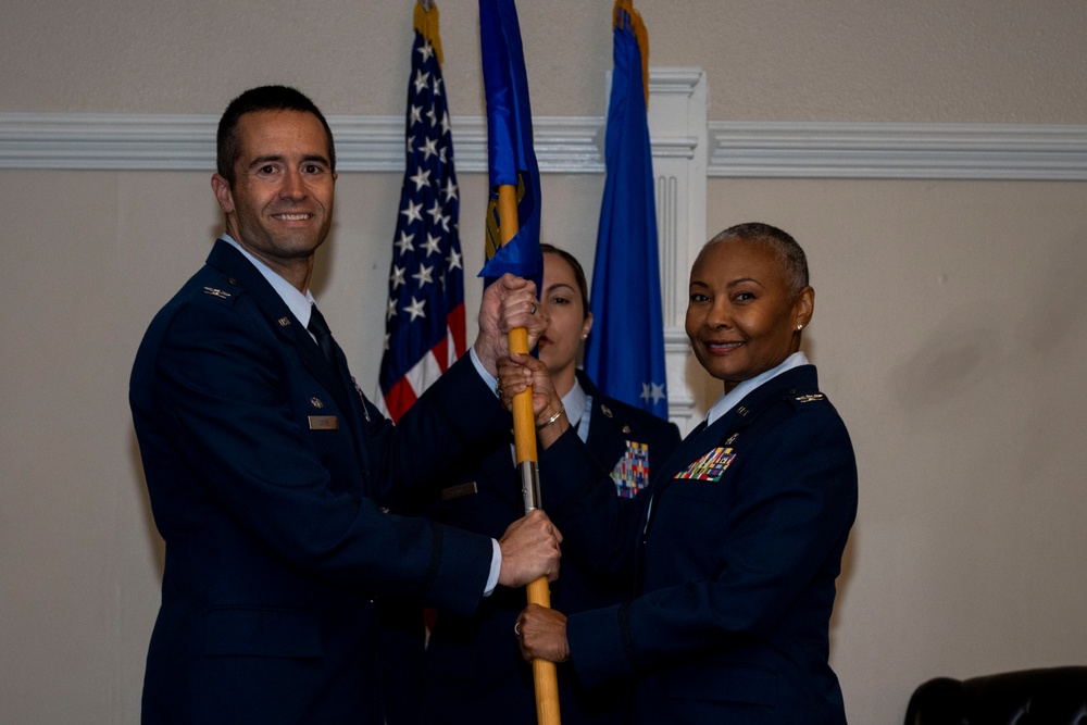 4 MDG conducts change of command ceremony