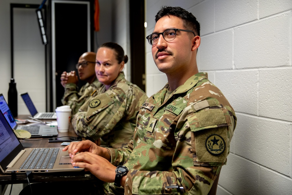 71st TIOG members participate in training during Cyber Shield 2025