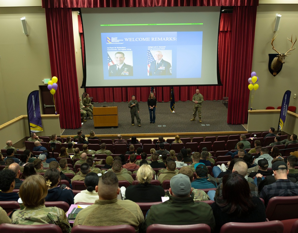 124th Fighter Wing hosts Yellow Ribbon Reintegration Program