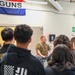 104th Fighter Wing hosts Springfield Central High School AFJROTC group for base tour