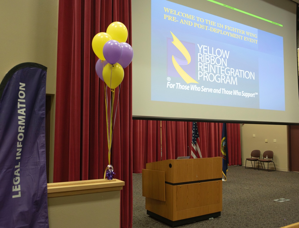 124th Fighter Wing hosts Yellow Ribbon Reintegration Program