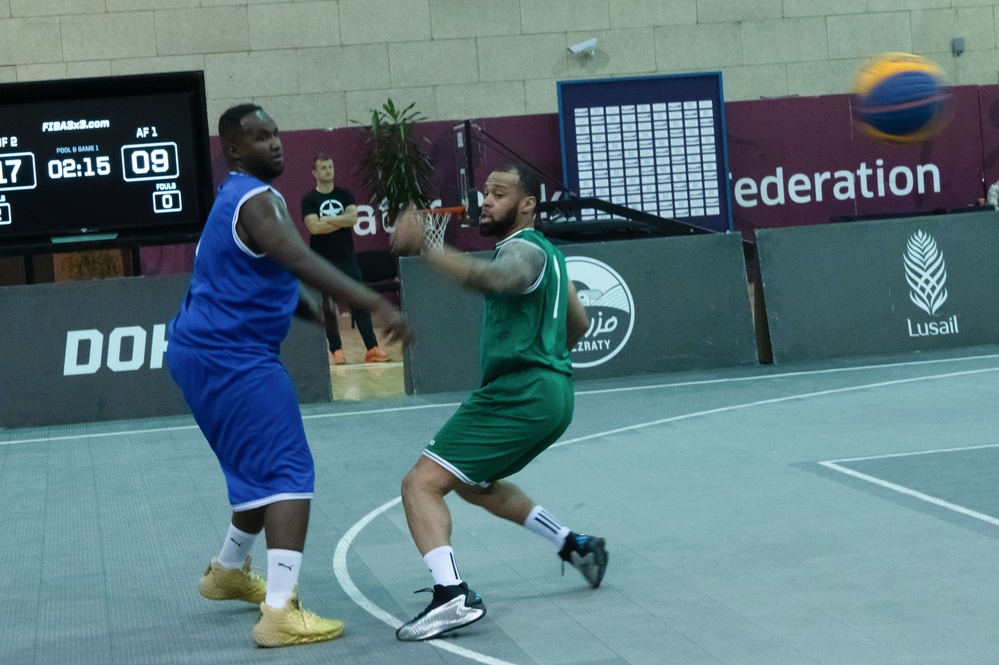 Qatari Military Basketball Tournament