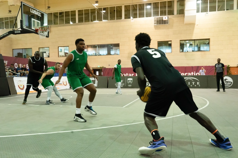 Qatari Military Basketball Tournament