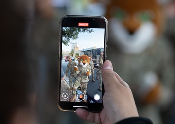 McConnell walks at Sundown