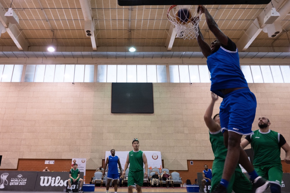 Qatari Military Basketball Tournament