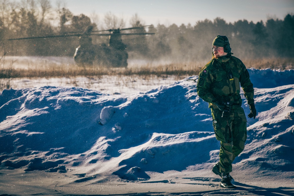Norwegian Home Guard Conduct Culminating STX Event for the 52nd NOREX