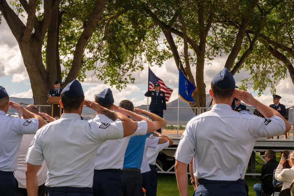 377th Mission Support Group Change of Command