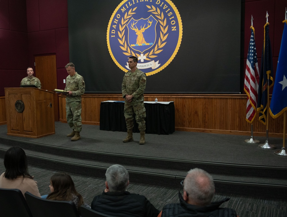 Capt. Nebeker awarded 2024 Meritorious Service Medal for Outstanding Guardsman