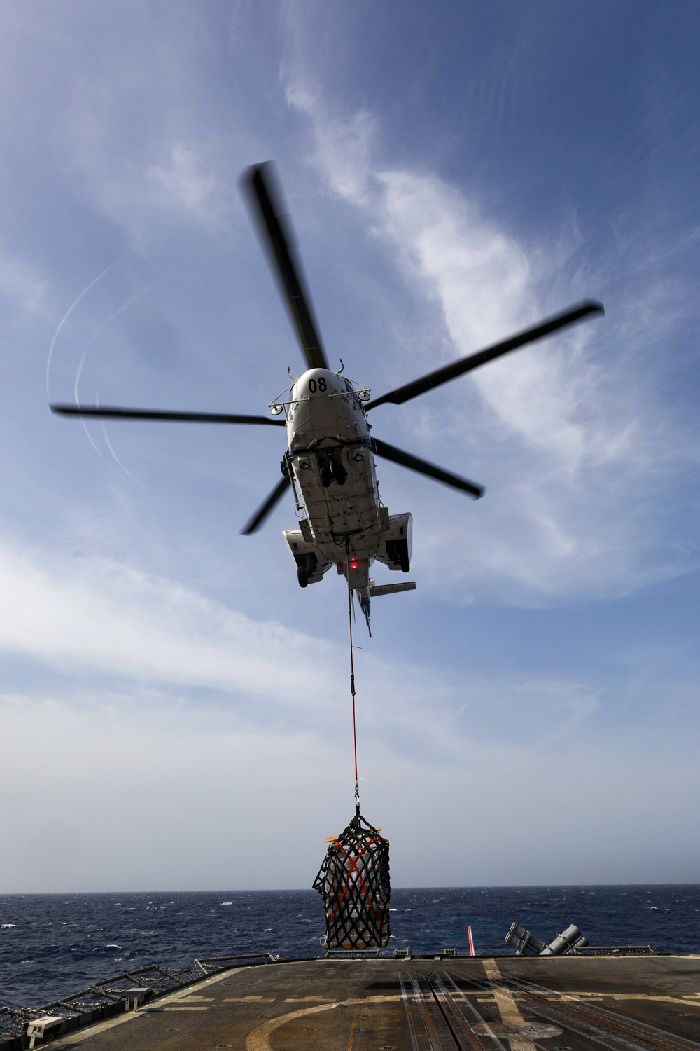 USS Princeton conducts operations in the U.S. Central Command area of responsibility as part of the Carl Vinson Carrier Strike Group