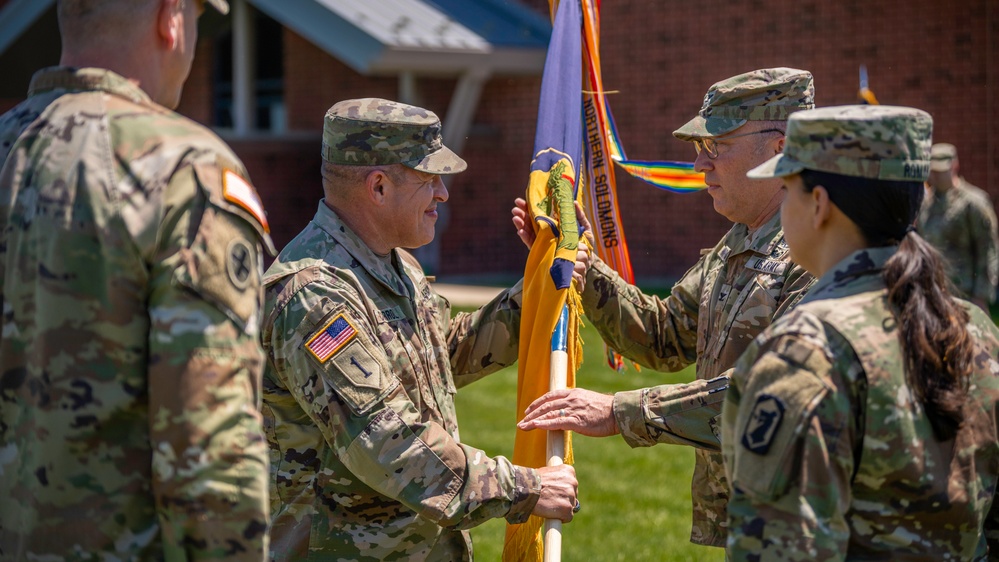 Mattoon Command Sergeant Major Relinquishes Responsibility of 404th MEB