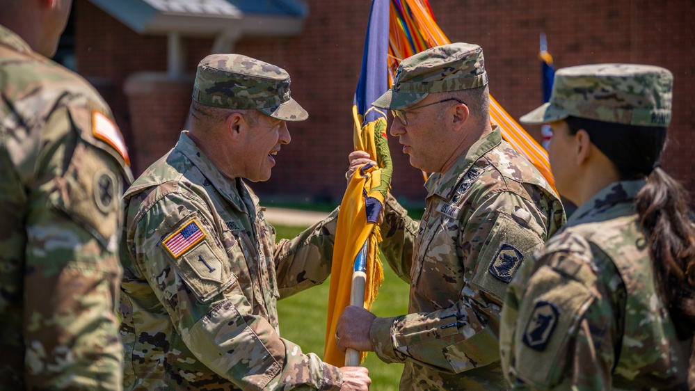Mattoon Command Sergeant Major Relinquishes Responsibility of 404th MEB