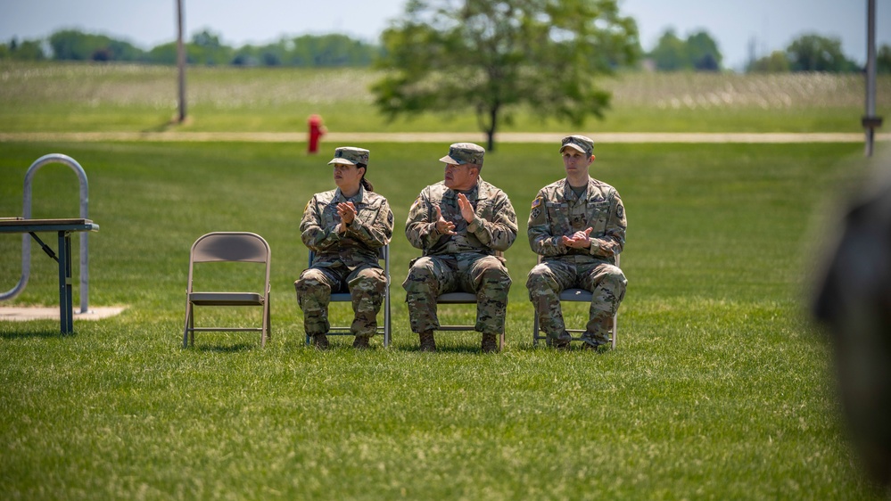 Mattoon Command Sergeant Major Relinquishes Responsibility of 404th MEB