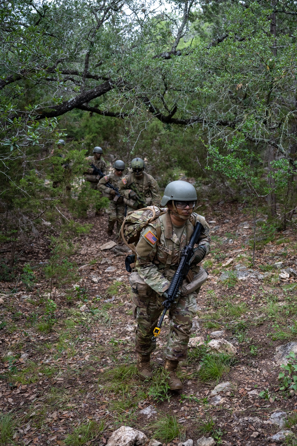 Enhanced Combat Medic pilot program's field training