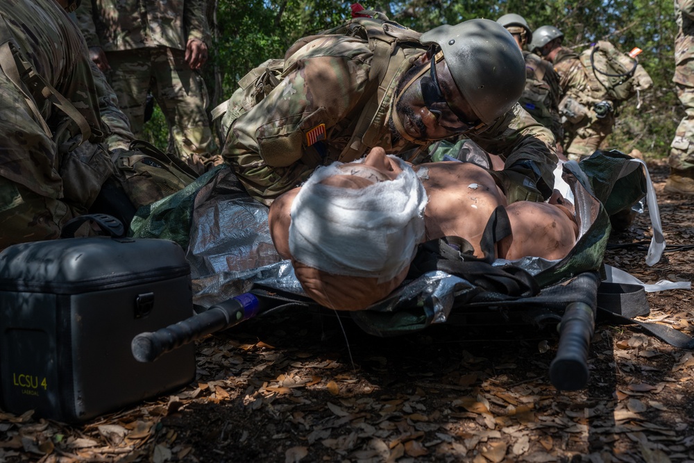 Enhanced Combat Medic pilot program's field training