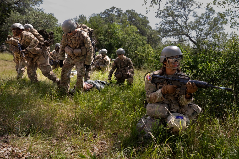 Enhanced Combat Medic pilot program's field training