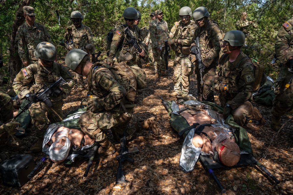 Enhanced Combat Medic pilot program's field training