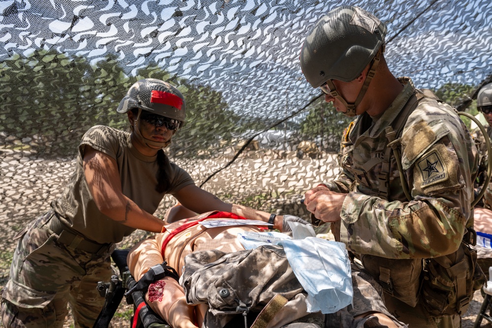 Enhanced Combat Medic pilot program's field training