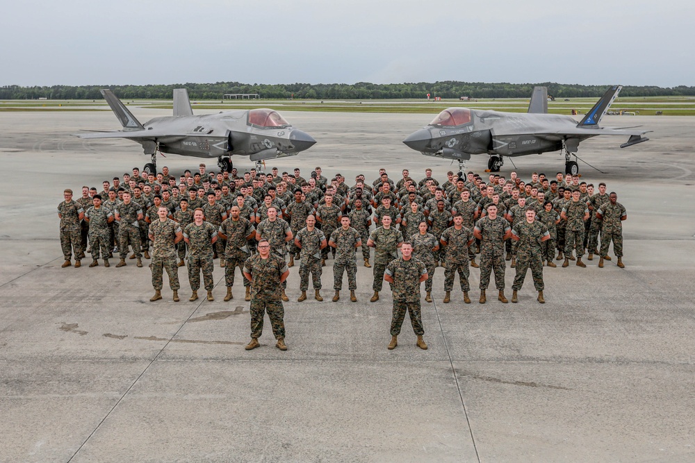 MCAS Beaufort VMFAT-501 Group Photo