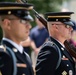 41st Sergeant of the Guard at the Tomb of the Unknown Soldier Sgt. 1st Class Andrew Jay Conducts His Last Walk at the Tomb of the Unknown Soldier