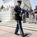 41st Sergeant of the Guard at the Tomb of the Unknown Soldier Sgt. 1st Class Andrew Jay Conducts His Last Walk at the Tomb of the Unknown Soldier