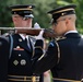 41st Sergeant of the Guard at the Tomb of the Unknown Soldier Sgt. 1st Class Andrew Jay Conducts His Last Walk at the Tomb of the Unknown Soldier