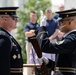 41st Sergeant of the Guard at the Tomb of the Unknown Soldier Sgt. 1st Class Andrew Jay Conducts His Last Walk at the Tomb of the Unknown Soldier