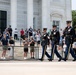 41st Sergeant of the Guard at the Tomb of the Unknown Soldier Sgt. 1st Class Andrew Jay Conducts His Last Walk at the Tomb of the Unknown Soldier