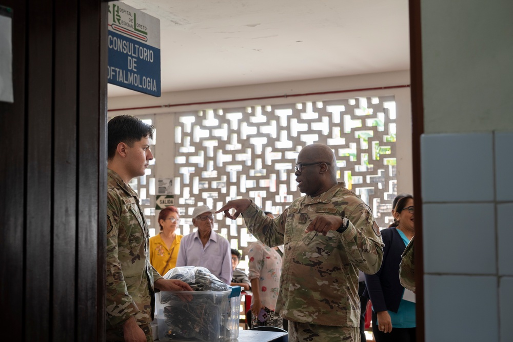Air Force medical team launches AMISTAD assistance mission in Iquitos