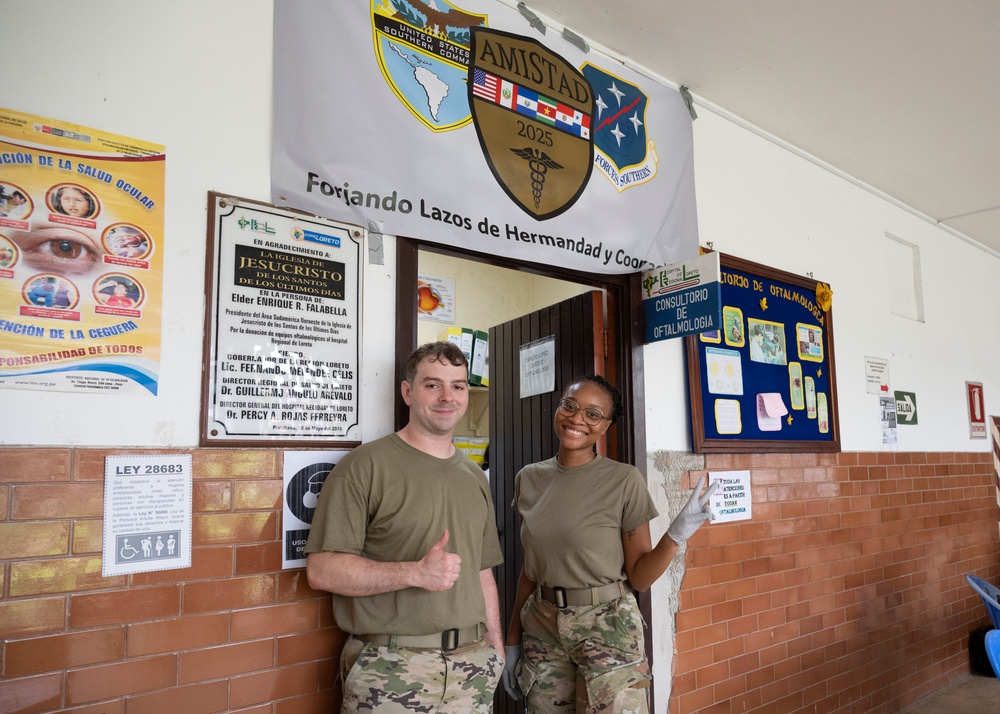 Air Force medical team launches AMISTAD assistance mission in Iquitos