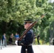 41st Sergeant of the Guard at the Tomb of the Unknown Soldier Sgt. 1st Class Andrew Jay Conducts His Last Walk at the Tomb of the Unknown Soldier