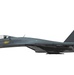 Shenyang J-11 Left Side Orthographic View Redo