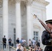 41st Sergeant of the Guard at the Tomb of the Unknown Soldier Sgt. 1st Class Andrew Jay Conducts His Last Walk at the Tomb of the Unknown Soldier