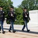 41st Sergeant of the Guard at the Tomb of the Unknown Soldier Sgt. 1st Class Andrew Jay Conducts His Last Walk at the Tomb of the Unknown Soldier