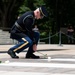 41st Sergeant of the Guard at the Tomb of the Unknown Soldier Sgt. 1st Class Andrew Jay Conducts His Last Walk at the Tomb of the Unknown Soldier