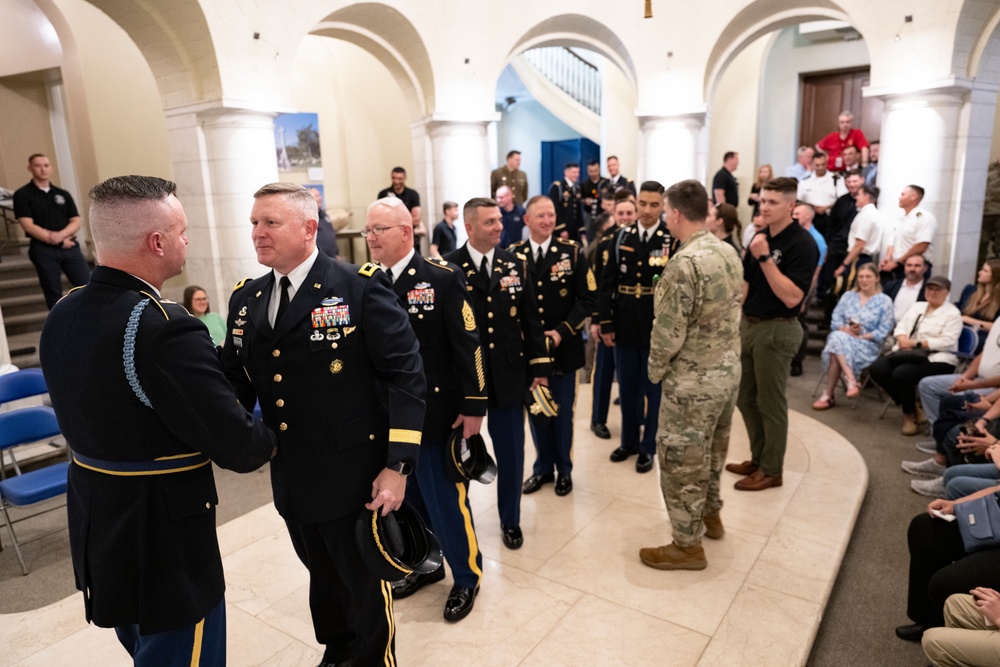 41st Sergeant of the Guard at the Tomb of the Unknown Soldier Sgt. 1st Class Andrew Jay Conducts His Last Walk at the Tomb of the Unknown Soldier