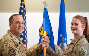 582 Operations Support Squadron, Detachment 4 change of command
