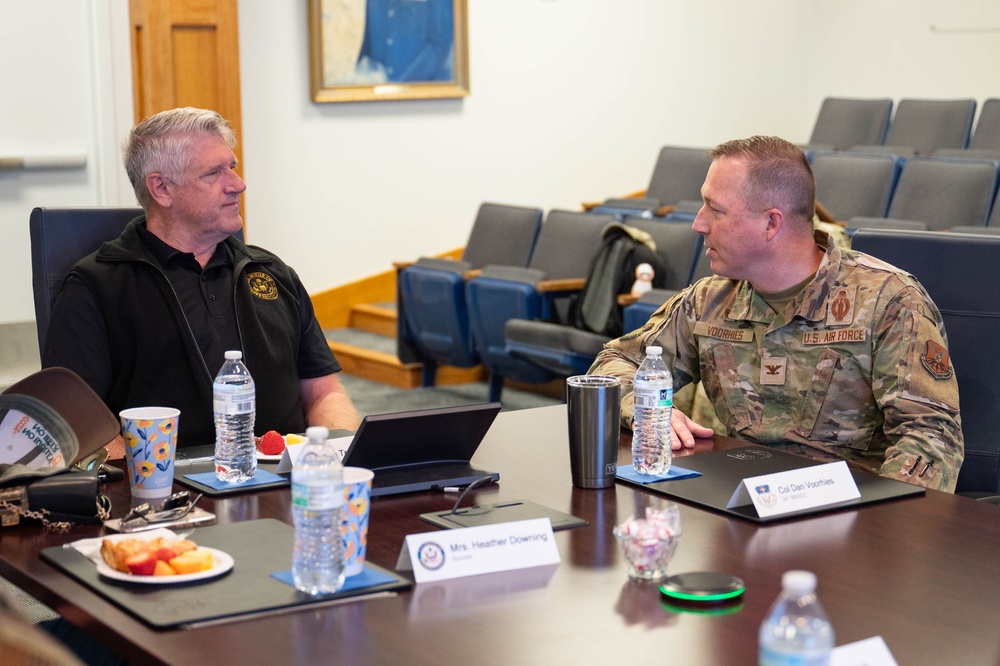 Malmstrom hosts Congressman Downing