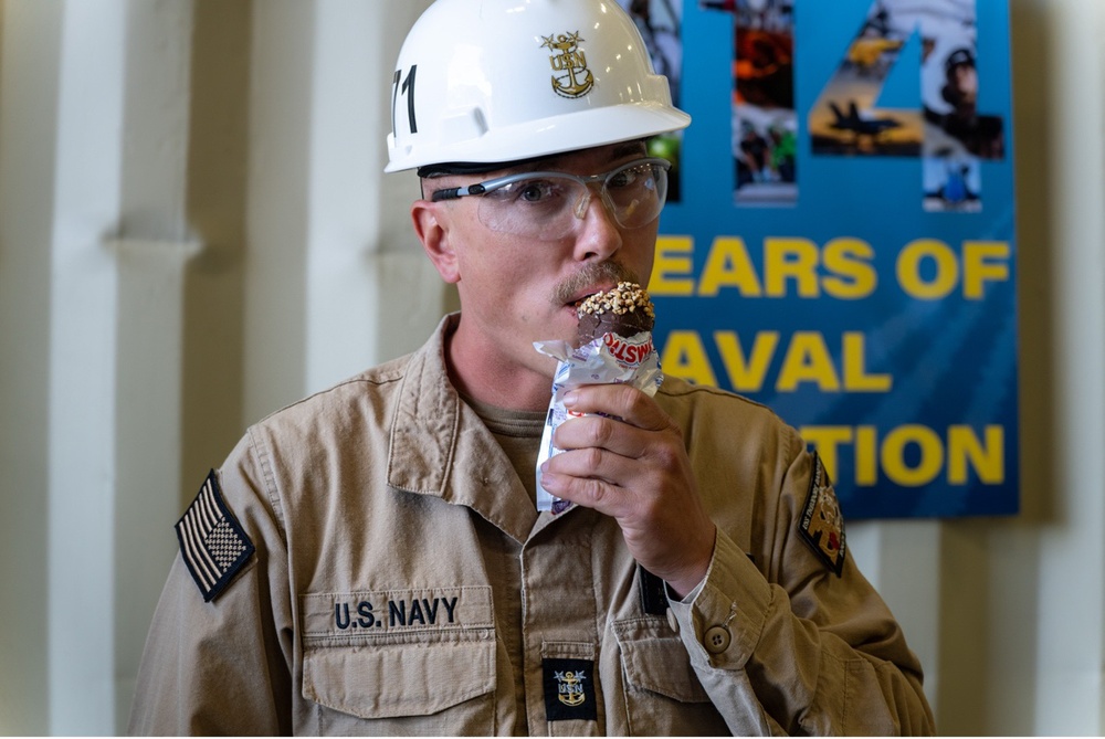 USS Theodore Roosevelt Naval Aviation Birthday Social