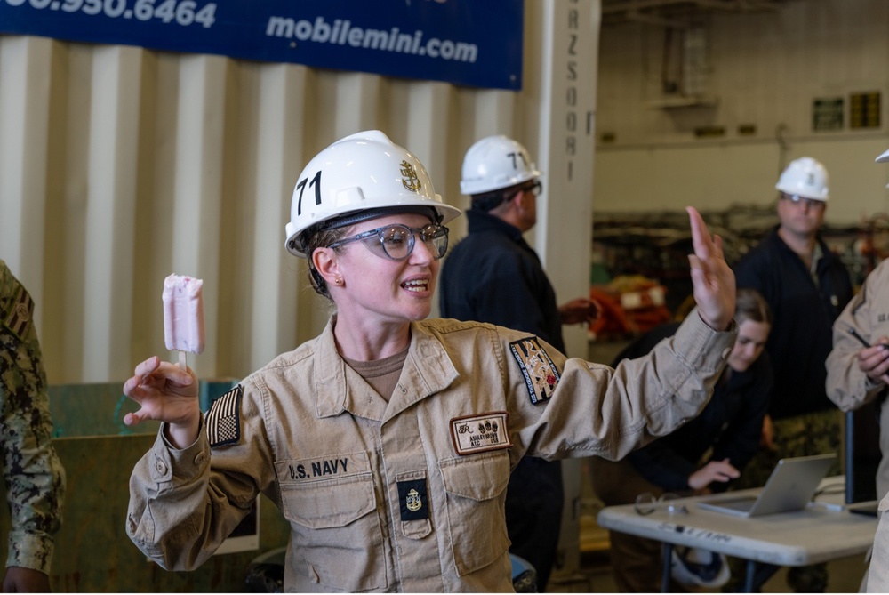 USS Theodore Roosevelt Naval Aviation Birthday Social