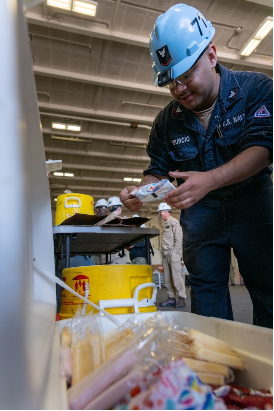 USS Theodore Roosevelt Naval Aviation Birthday Social