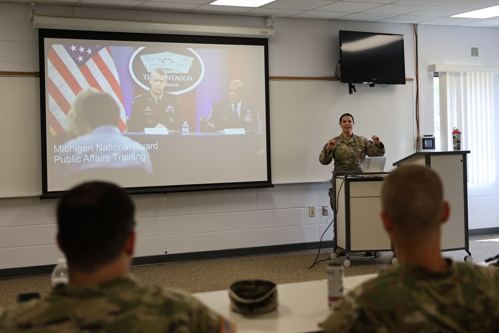 Executive Media Training at Camp Grayling