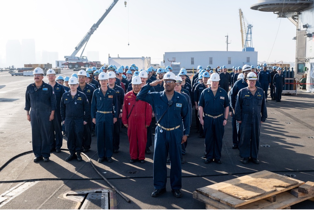USS Theodore Roosevelt Maintenance Availability