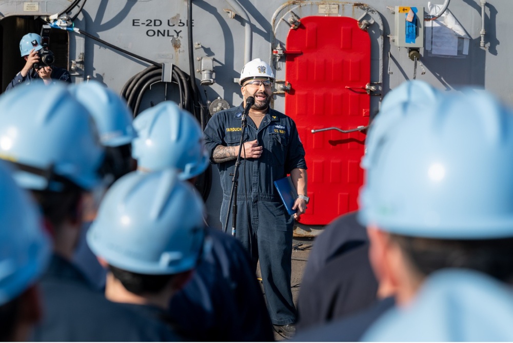 USS Theodore Roosevelt Maintenance Availability